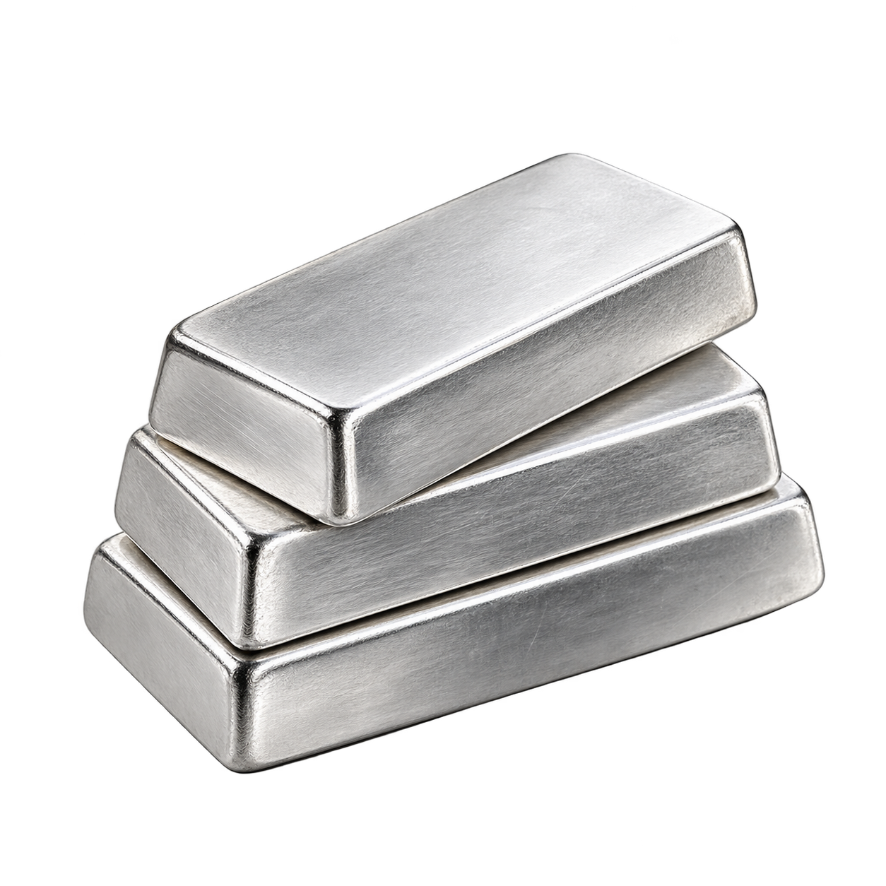Silver bullion bars